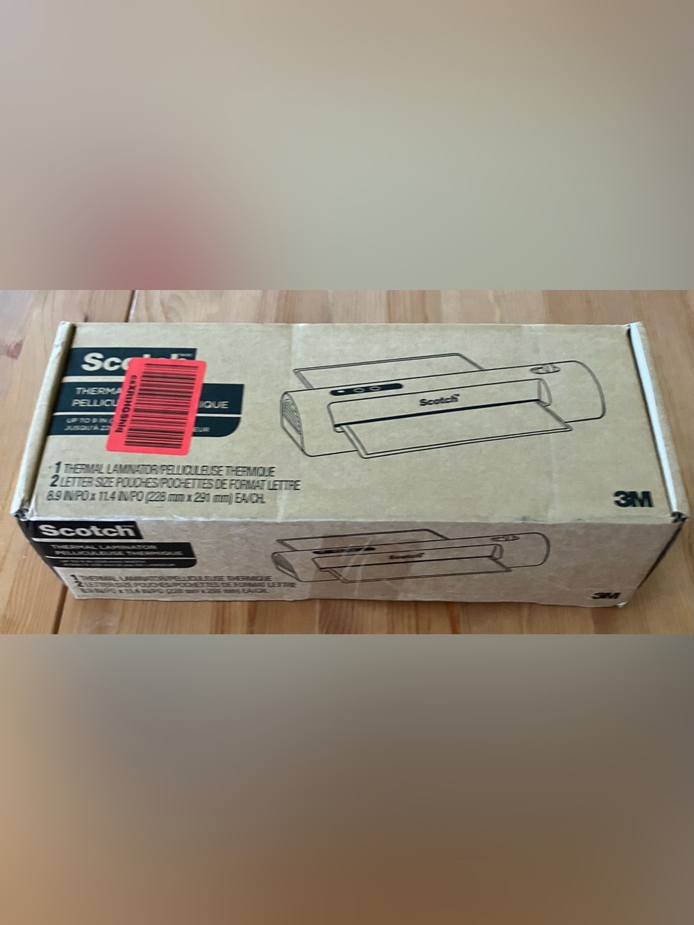 Never Used Scotch Thermal Laminator 8.5 x 11 Machine Model TL901X
